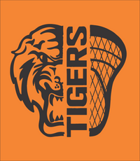 Akron Tigers Lacrosse Tiger head