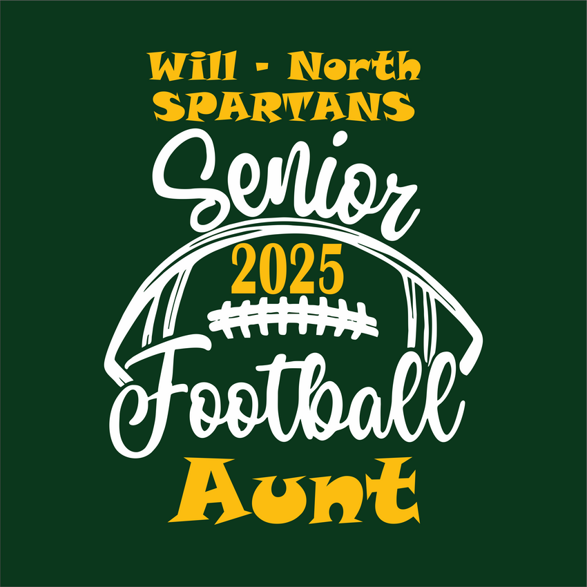 Football Aunt Senior Williamsville North  School